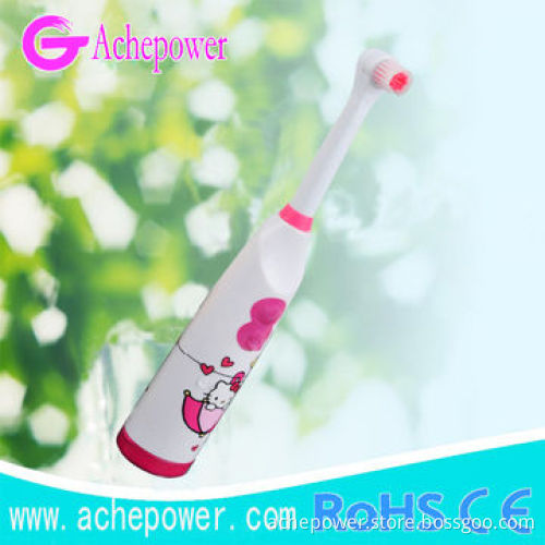 Children DuPont Nylon Bristles Electronic Toothbrush for Teeth Whitening